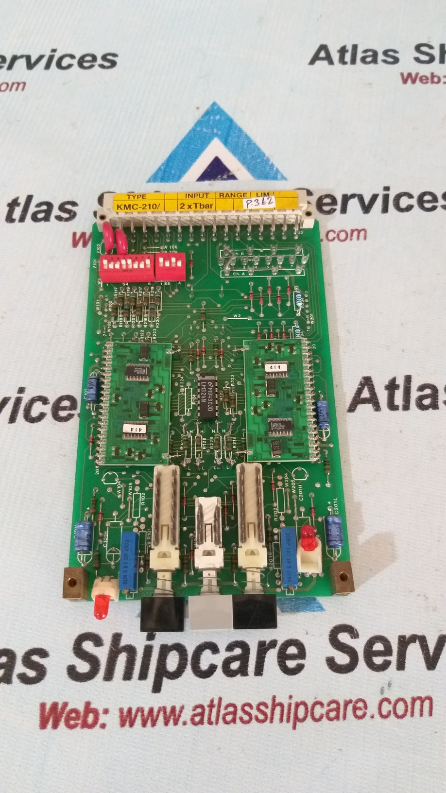 Kongsberg/Autronica KMC-210/2xTbar 7252-019.0004 Pcb Card
